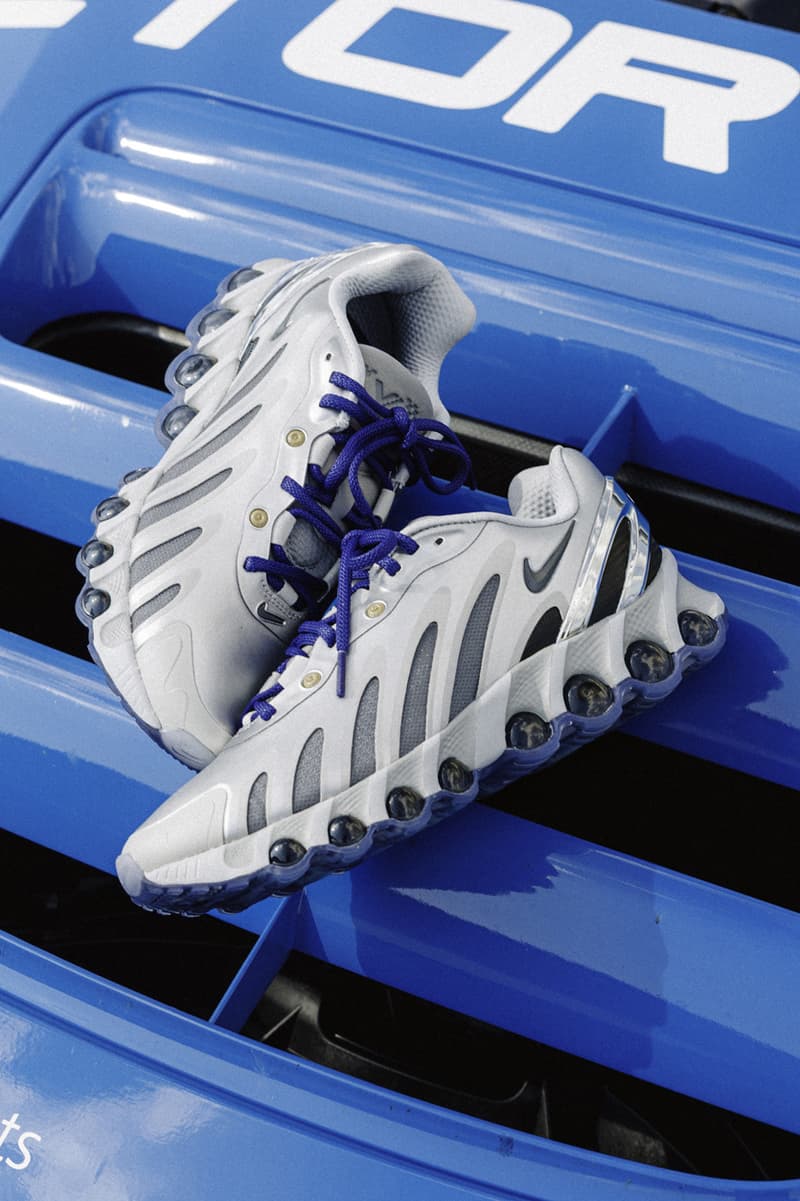 First Look: Victor Victor x Nike Air Max DN8 Tokyo NYC Automotive Car aerodynamic aerofoil white chrome