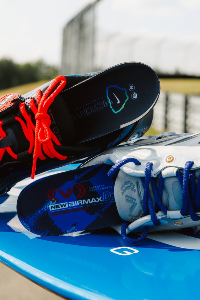 First Look: Victor Victor x Nike Air Max DN8 Tokyo NYC Automotive Car aerodynamic aerofoil white chrome