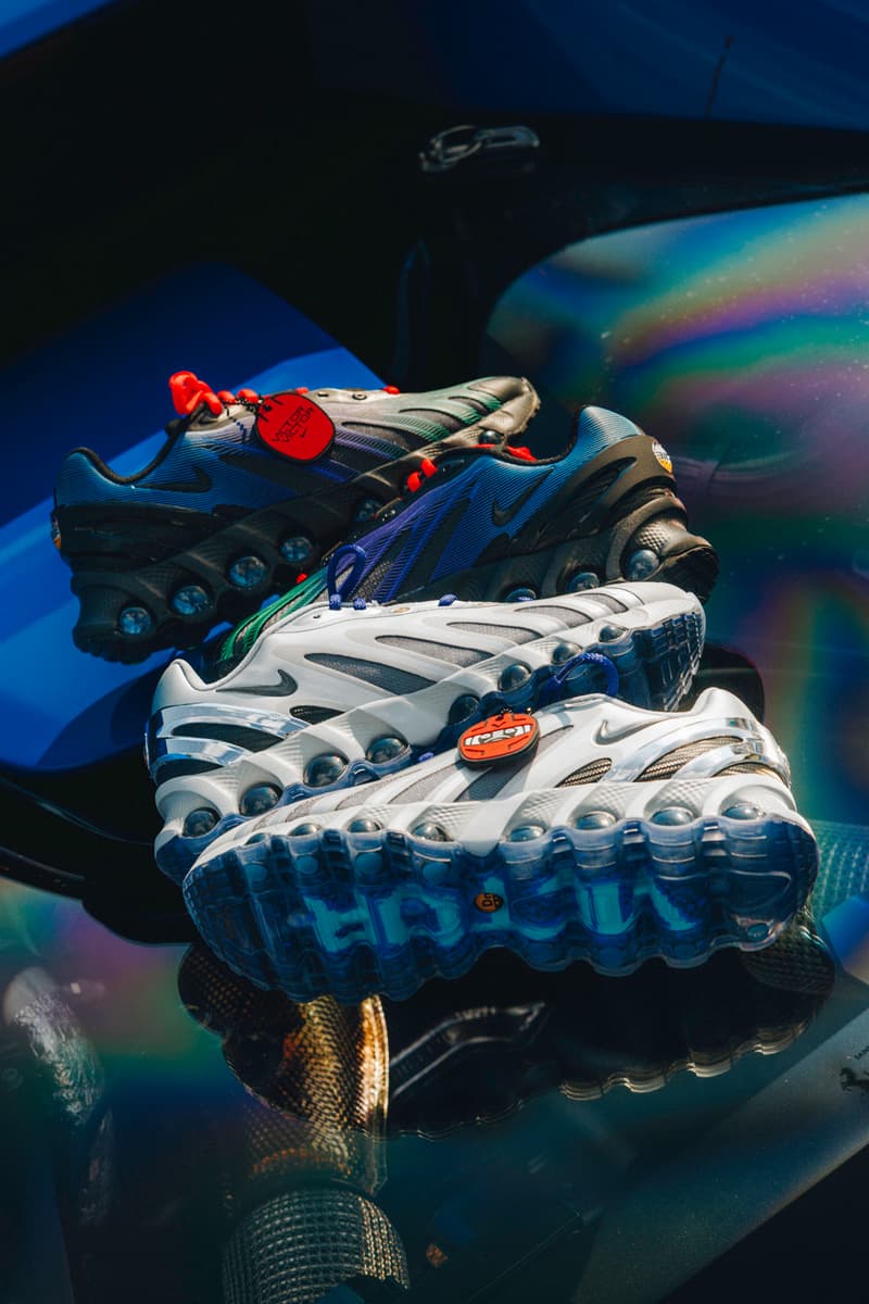 First Look: Victor Victor x Nike Air Max DN8 Tokyo NYC Automotive Car aerodynamic aerofoil white chrome