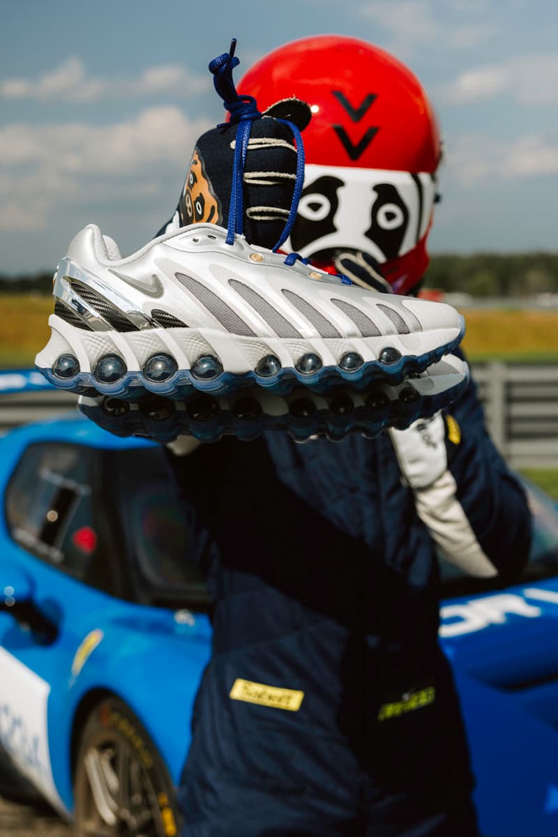 First Look: Victor Victor x Nike Air Max DN8 Tokyo NYC Automotive Car aerodynamic aerofoil white chrome
