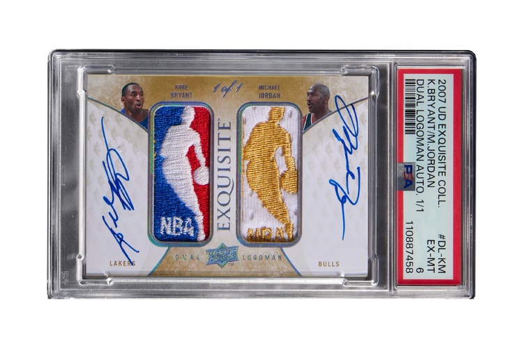 Michael Jordan-Kobe Bryant Basketball Card Auctions For Record-Breaking $13 Million USD