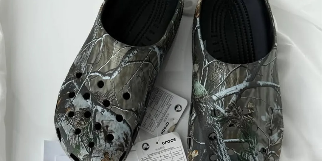 JJJJound Unveils Crocs Classic Clog in "Realtree Camo"