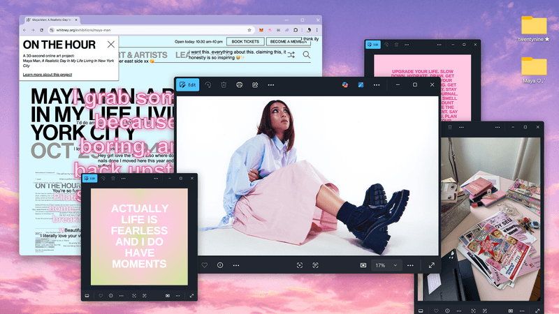 Maya Man Speaks on ‘twentynine’ Magazine With Lenovo Yoga Aura Edition AI Artificial Intelligence