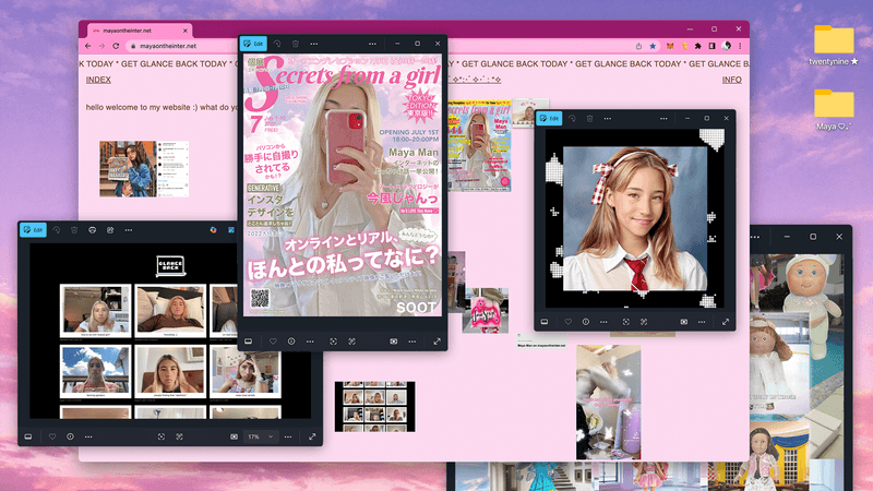 Maya Man Speaks on ‘twentynine’ Magazine With Lenovo Yoga Aura Edition AI Artificial Intelligence