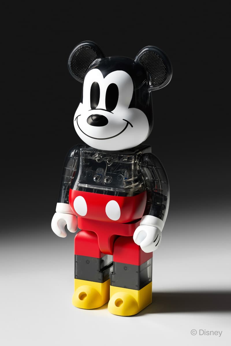 MEDICOM TOY RINARO ISODYNAMICS BEaRBRICK AUDIO MICKEY MOUSE 400 Release Info 
