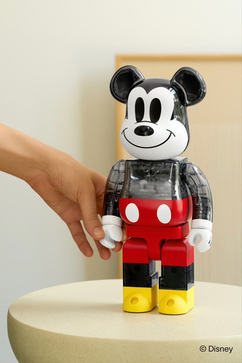 MEDICOM TOY RINARO ISODYNAMICS BEaRBRICK AUDIO MICKEY MOUSE 400 Release Info 