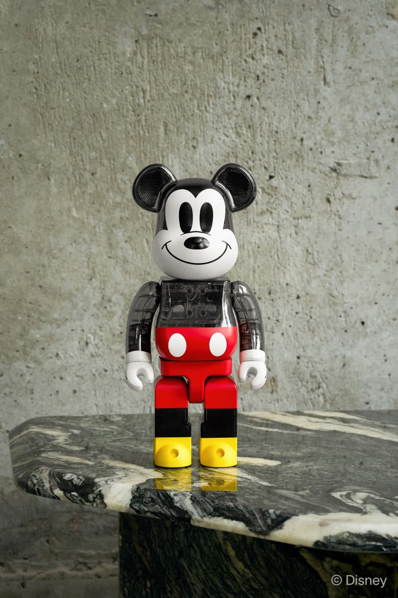 MEDICOM TOY RINARO ISODYNAMICS BEaRBRICK AUDIO MICKEY MOUSE 400 Release Info 