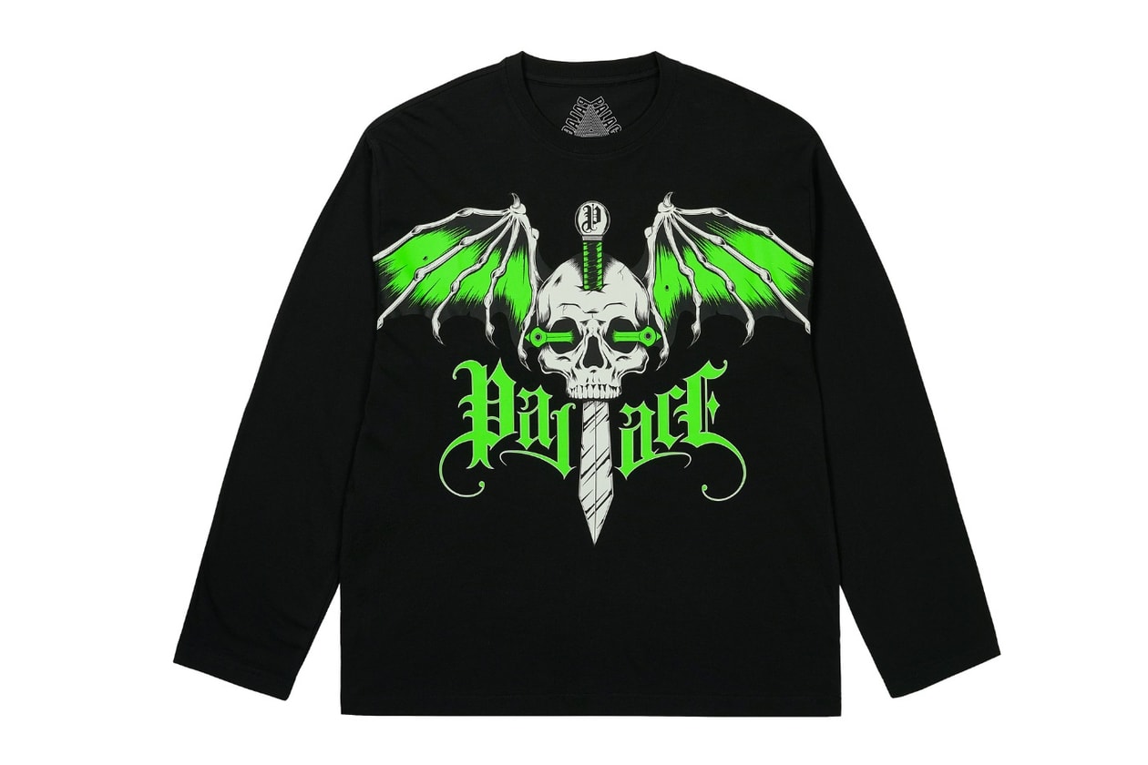 Palace x HIM Collaboration love metal heartagram  Tri-Ferg Fall 2025 Collection Drop 4 Info