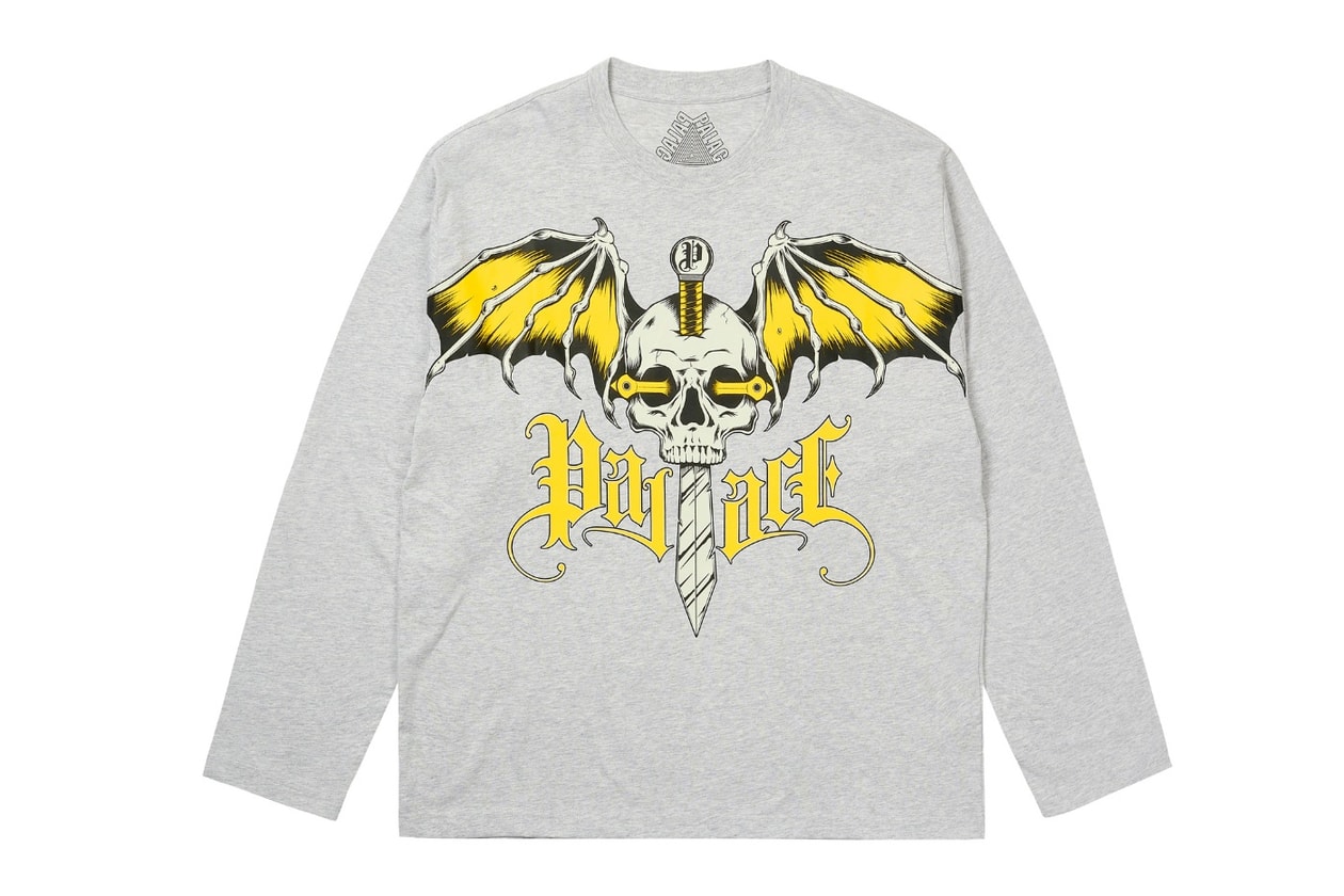 Palace x HIM Collaboration love metal heartagram  Tri-Ferg Fall 2025 Collection Drop 4 Info
