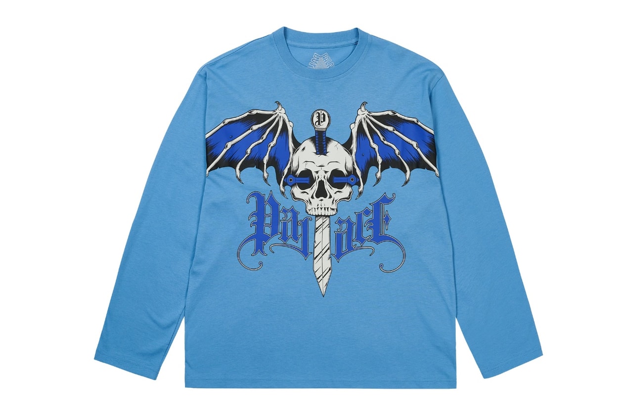 Palace x HIM Collaboration love metal heartagram  Tri-Ferg Fall 2025 Collection Drop 4 Info