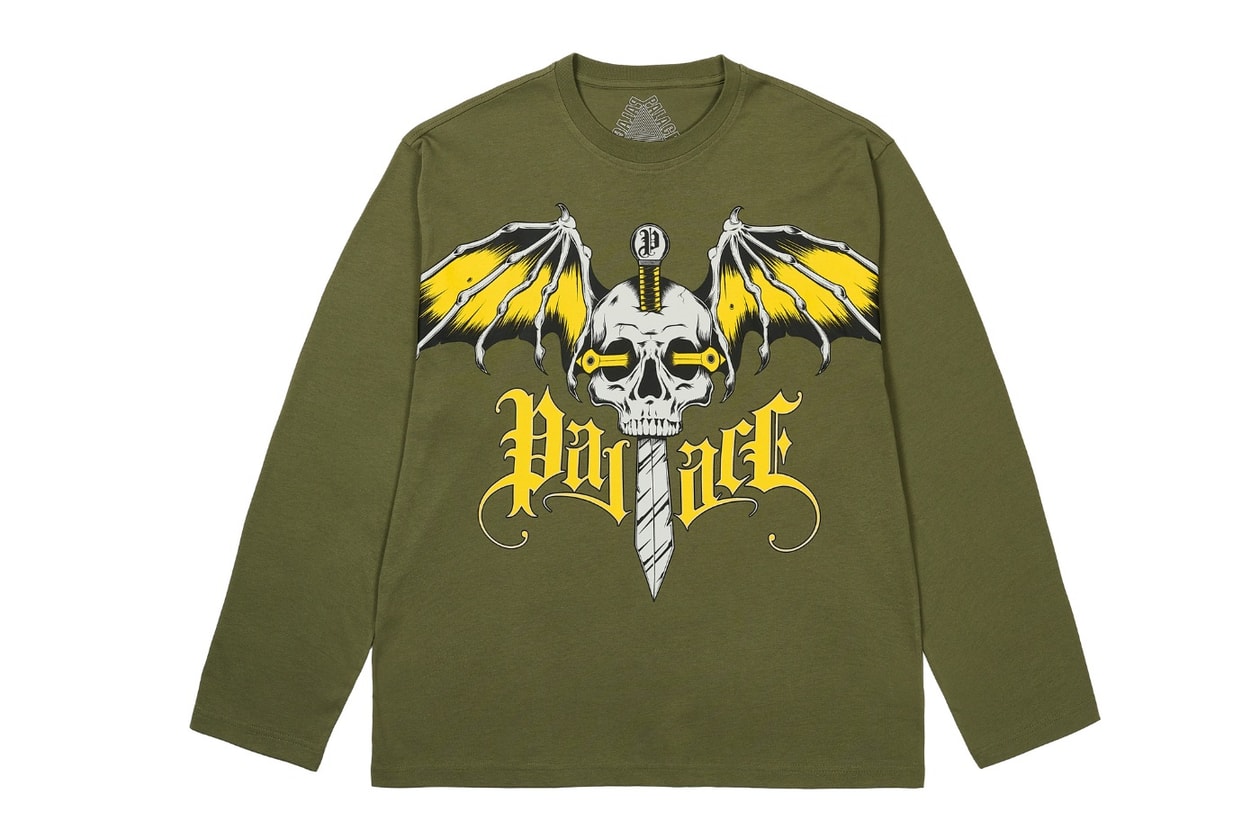 Palace x HIM Collaboration love metal heartagram  Tri-Ferg Fall 2025 Collection Drop 4 Info