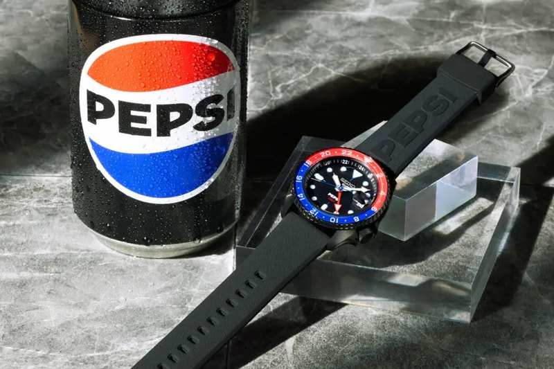Pepsi Reveals Limited Edition Seiko 5 Sports Collaboration watch september release Caliber 4R36 and the Caliber 4R34 SBSA319 SBSC023/SBDC023