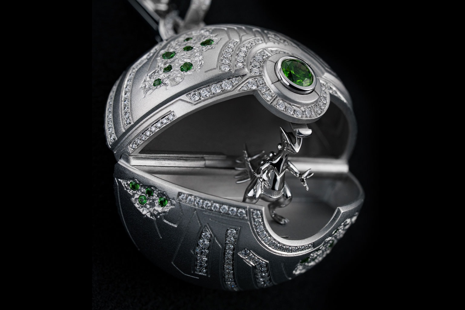 Philip Gefaell Futuristic Pokeball Pendant Release Info