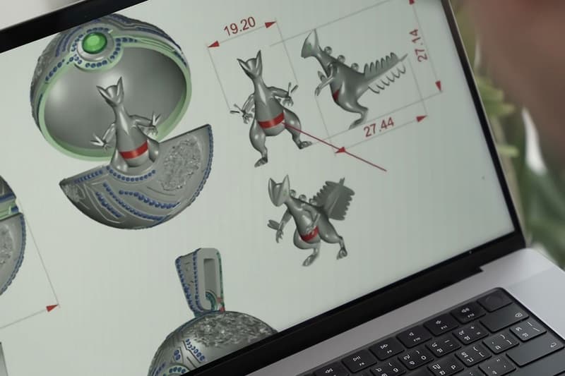 Philip Gefaell Futuristic Pokeball Pendant Release Info