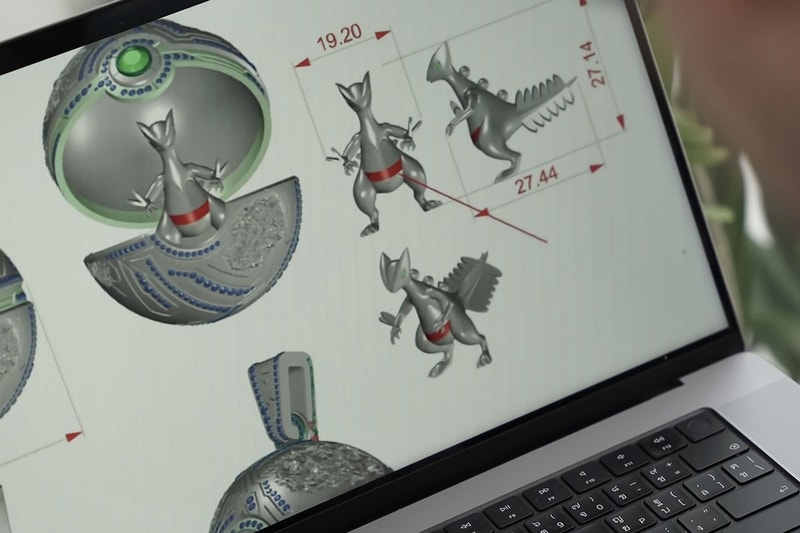 Philip Gefaell Futuristic Pokeball Pendant Release Info