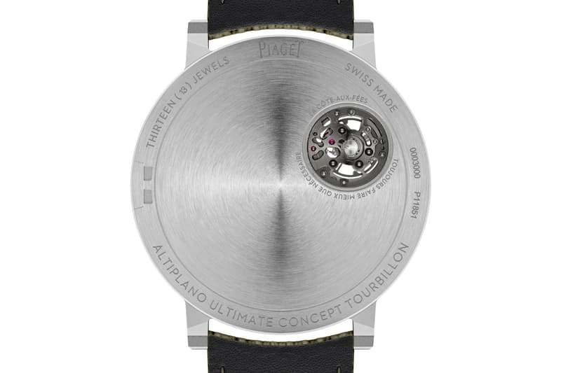 Piaget Altiplano Ultimate Concept Automatic 910P & Tourbillon Khaki Editions Release Info 970P-UC caliber La Côte-aux-Fées