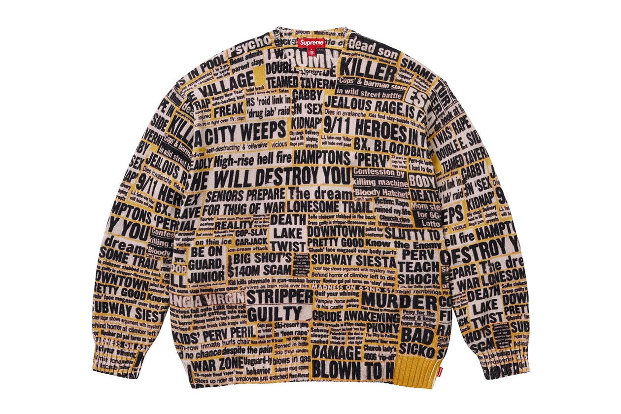 高爾夫球車、復古籃球機、迷你扭蛋機！Supreme 2025 秋冬系列「全單品陣容」完整公開