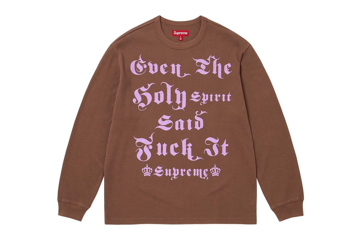 高爾夫球車、復古籃球機、迷你扭蛋機！Supreme 2025 秋冬系列「全單品陣容」完整公開