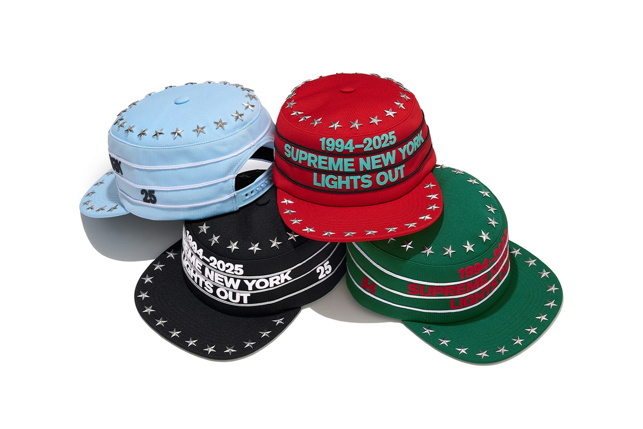 高爾夫球車、復古籃球機、迷你扭蛋機！Supreme 2025 秋冬系列「全單品陣容」完整公開