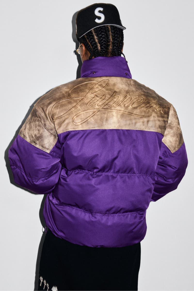 Supreme Fall/Winter 2025 Collection Vanson leather collaboration Wu-tang clan michael jackson Dangerous album Chicago white sox Yankees Schott Nike Air Force 1 