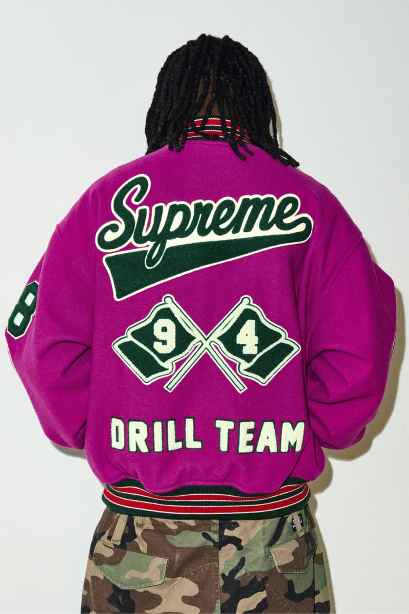 Supreme Fall/Winter 2025 Collection Vanson leather collaboration Wu-tang clan michael jackson Dangerous album Chicago white sox Yankees Schott Nike Air Force 1 