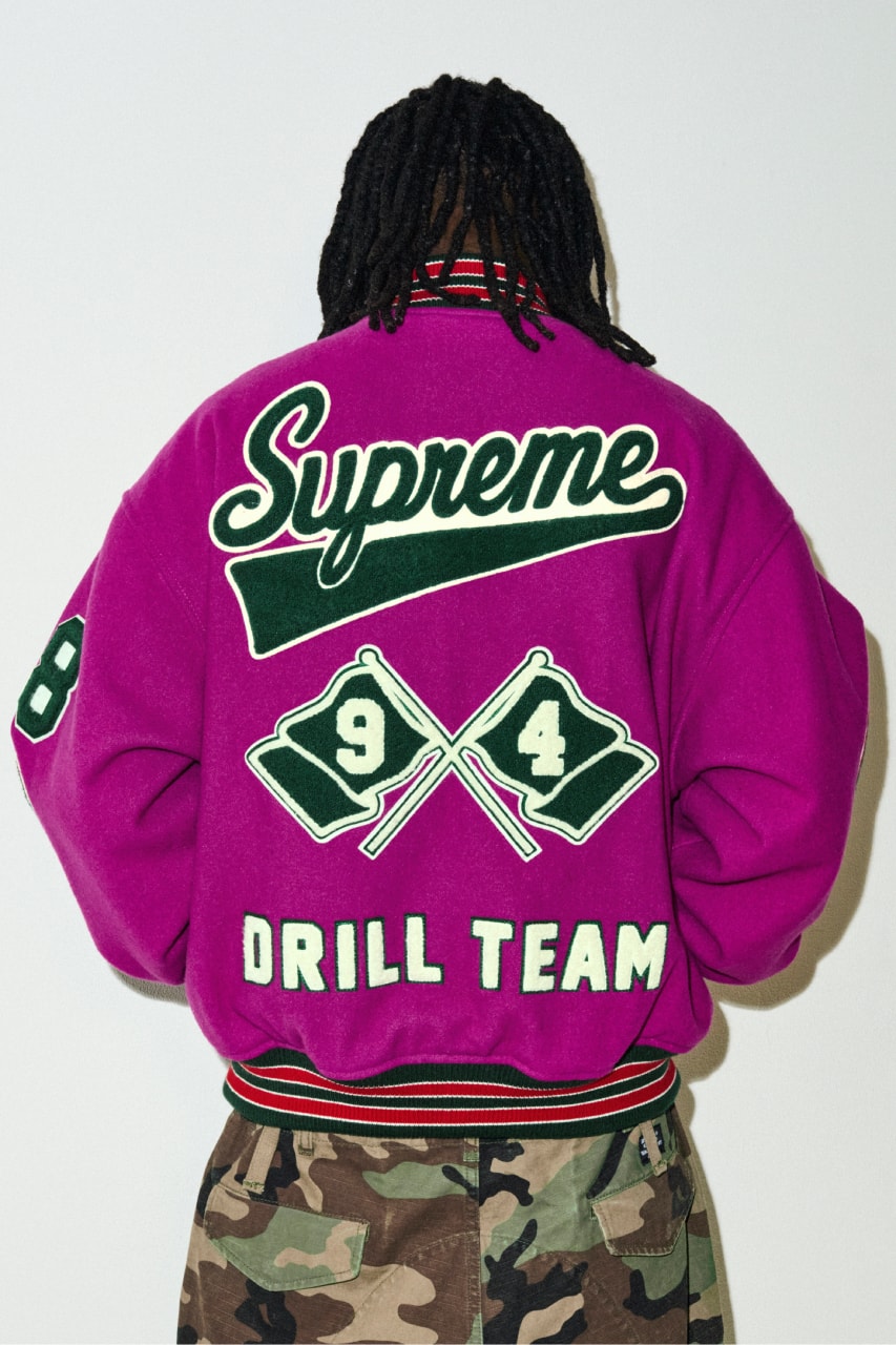 Supreme Fall/Winter 2025 Collection Vanson leather collaboration Wu-tang clan michael jackson Dangerous album Chicago white sox Yankees Schott Nike Air Force 1