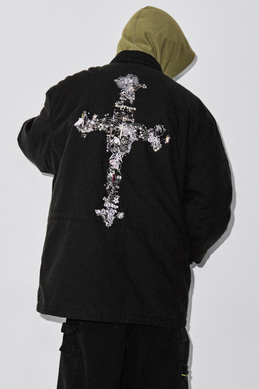 Supreme Fall/Winter 2025 Collection Vanson leather collaboration Wu-tang clan michael jackson Dangerous album Chicago white sox Yankees Schott Nike Air Force 1 