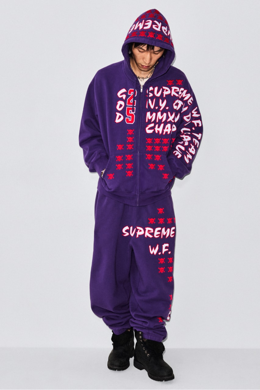 Supreme Fall/Winter 2025 Collection Vanson leather collaboration Wu-tang clan michael jackson Dangerous album Chicago white sox Yankees Schott Nike Air Force 1 