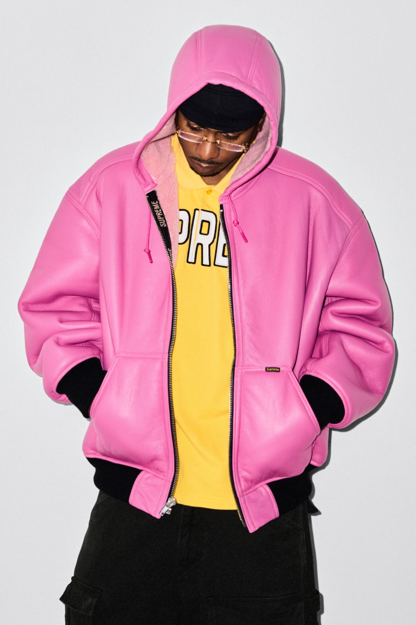 Supreme Fall/Winter 2025 Collection Vanson leather collaboration Wu-tang clan michael jackson Dangerous album Chicago white sox Yankees Schott Nike Air Force 1 