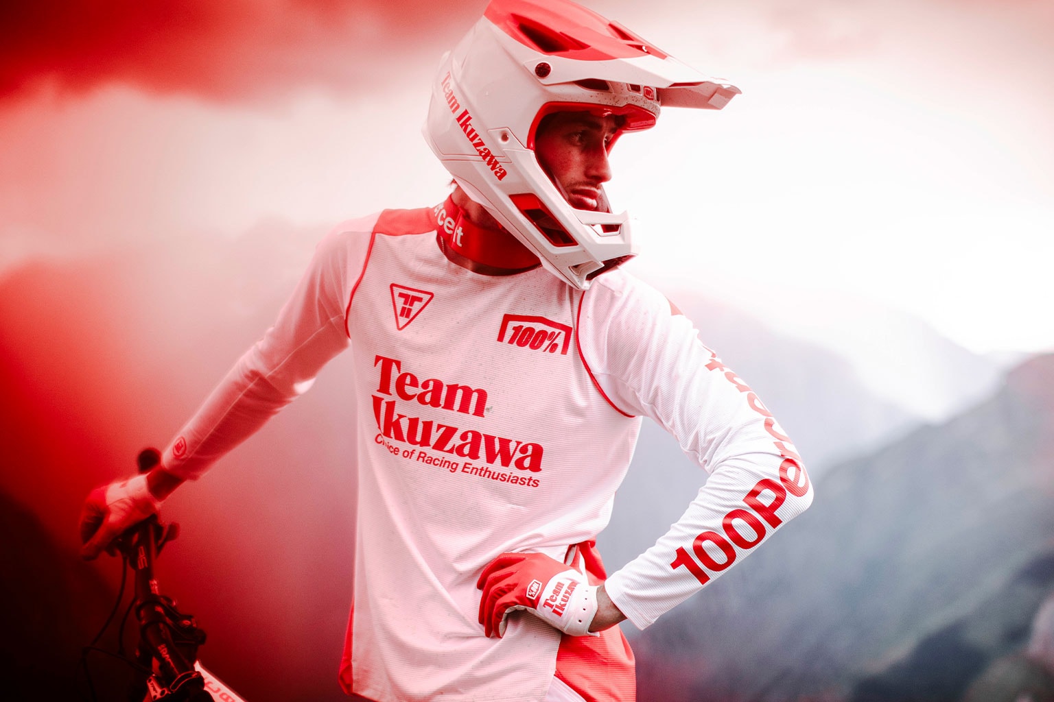 Team Ikuzawa x 100Percent MTB Collection Release Info