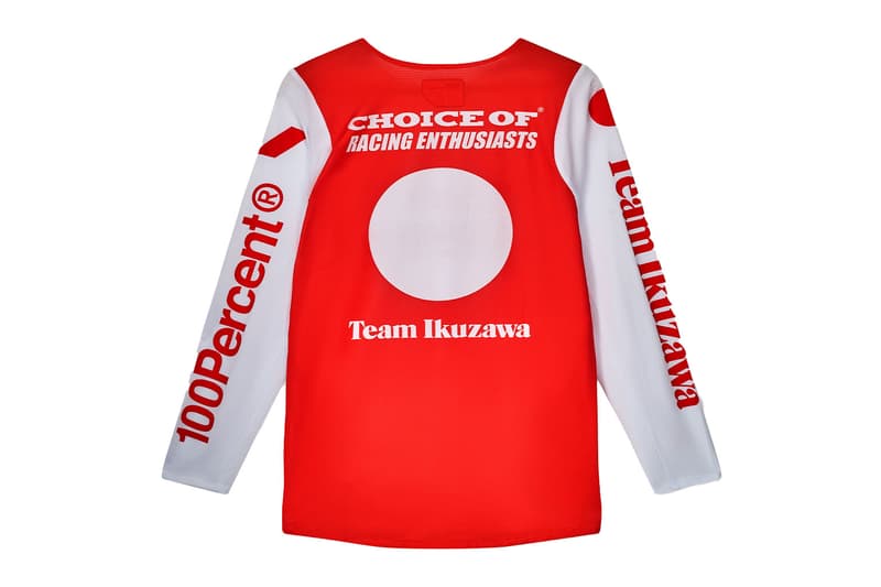 Team Ikuzawa x 100Percent MTB Collection Release Info