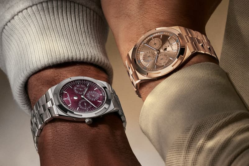 Vacheron Constantin Overseas Perpetual Calendar Ultra-Thin Release Info Ref pink gold  18k white gold burgundy dial 4300V/220R-H144  4300V/220G-H151 