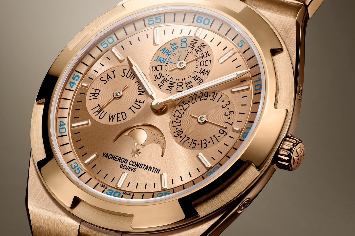 Vacheron Constantin Overseas Perpetual Calendar Ultra-Thin Release Info Ref pink gold  18k white gold burgundy dial 4300V/220R-H144  4300V/220G-H151 