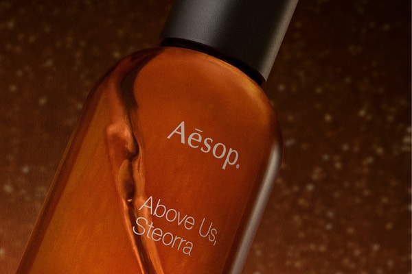 Aēsop "Above Us, Steorra" Eau de Parfum Céline Barel celestial amber Release Info