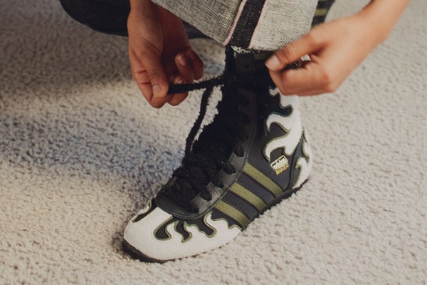 Brain Dead x adidas Originals Fire Up "Japan Flames" Collection sneakers wrestling release info sneakers hi lo