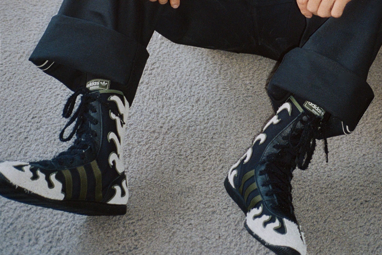 Brain Dead x adidas Originals Fire Up "Japan Flames" Collection sneakers wrestling release info sneakers hi lo