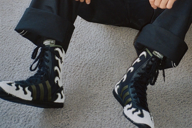 Brain Dead x adidas Originals Fire Up "Japan Flames" Collection sneakers wrestling release info sneakers hi lo