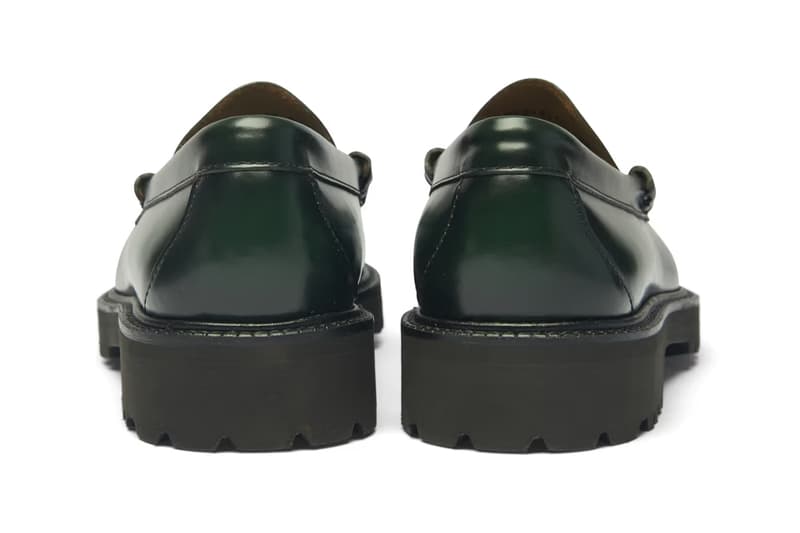 HUF x G.H. Bass Larson Loafer Green Release Info