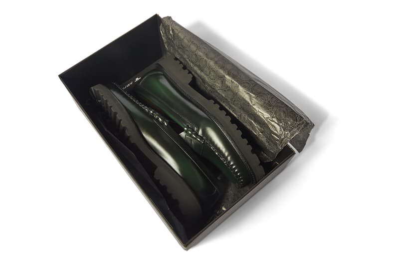 HUF x G.H. Bass Larson Loafer Green Release Info