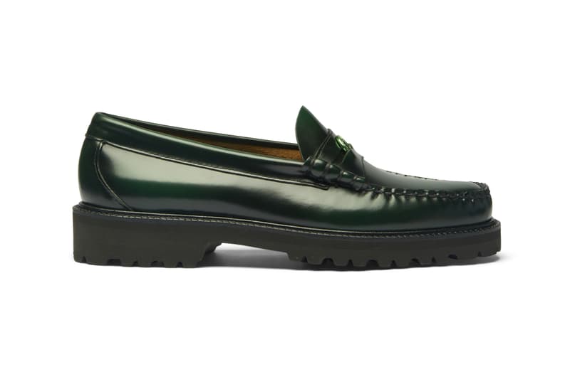 HUF x G.H. Bass Larson Loafer Green Release Info