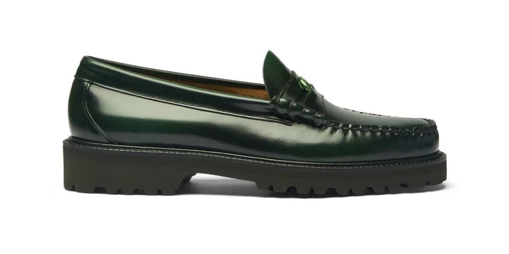 HUF x G.H. Bass Larson Loafer Green Release Info | Hypebeast display picture 1