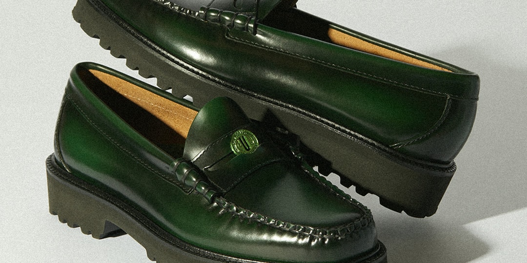 The HUF x G.H. Bass Penny Loafer Gets Greener With Age