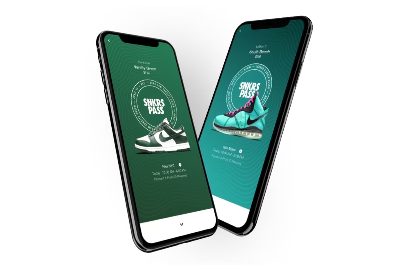 Nike Is Launching New SNKRS RESERVE System snkr app swoos pass reseving sneakers nike air force 1 air jordan brand