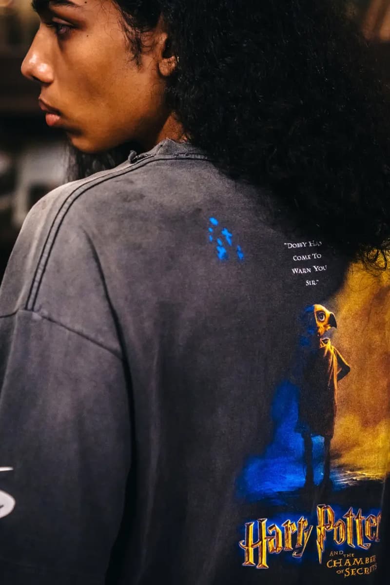 ©SAINT Mxxxxxx Goes to Hogwarts With New 'Harry Potter' Collaboration release info philosopher's stone chamber of secrets