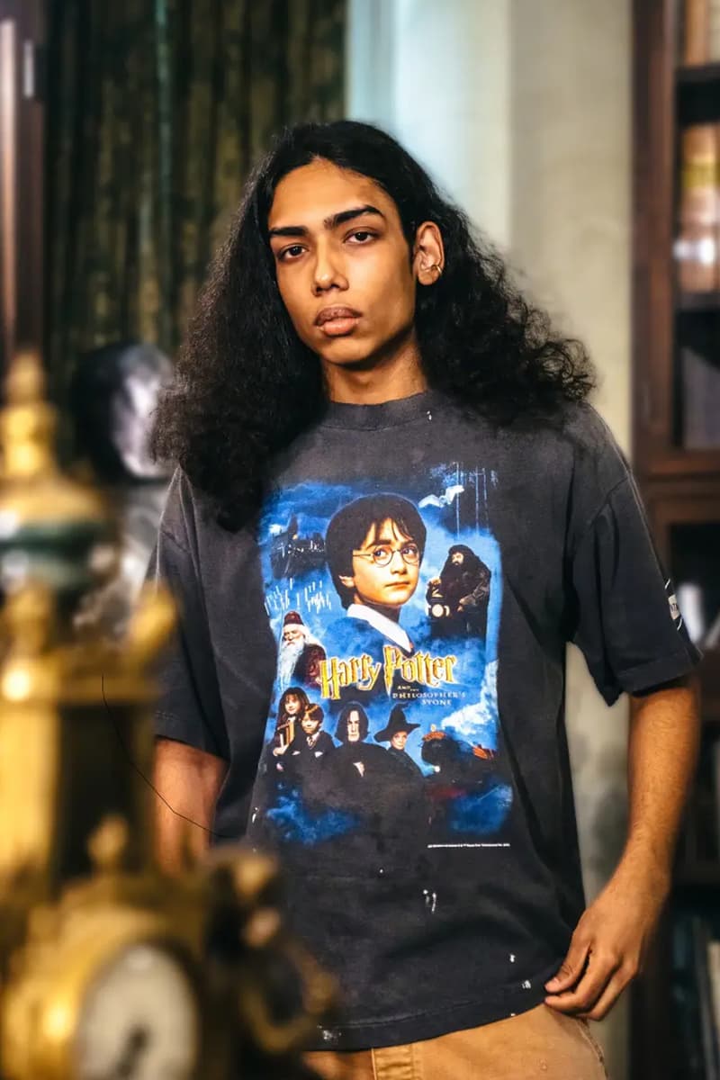 ©SAINT Mxxxxxx Goes to Hogwarts With New 'Harry Potter' Collaboration release info philosopher's stone chamber of secrets