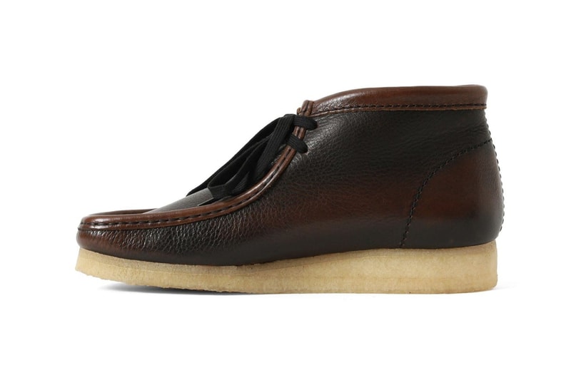 B MING by BEAMS Clarks Originals Wallabee Boot dark tan combi release info
