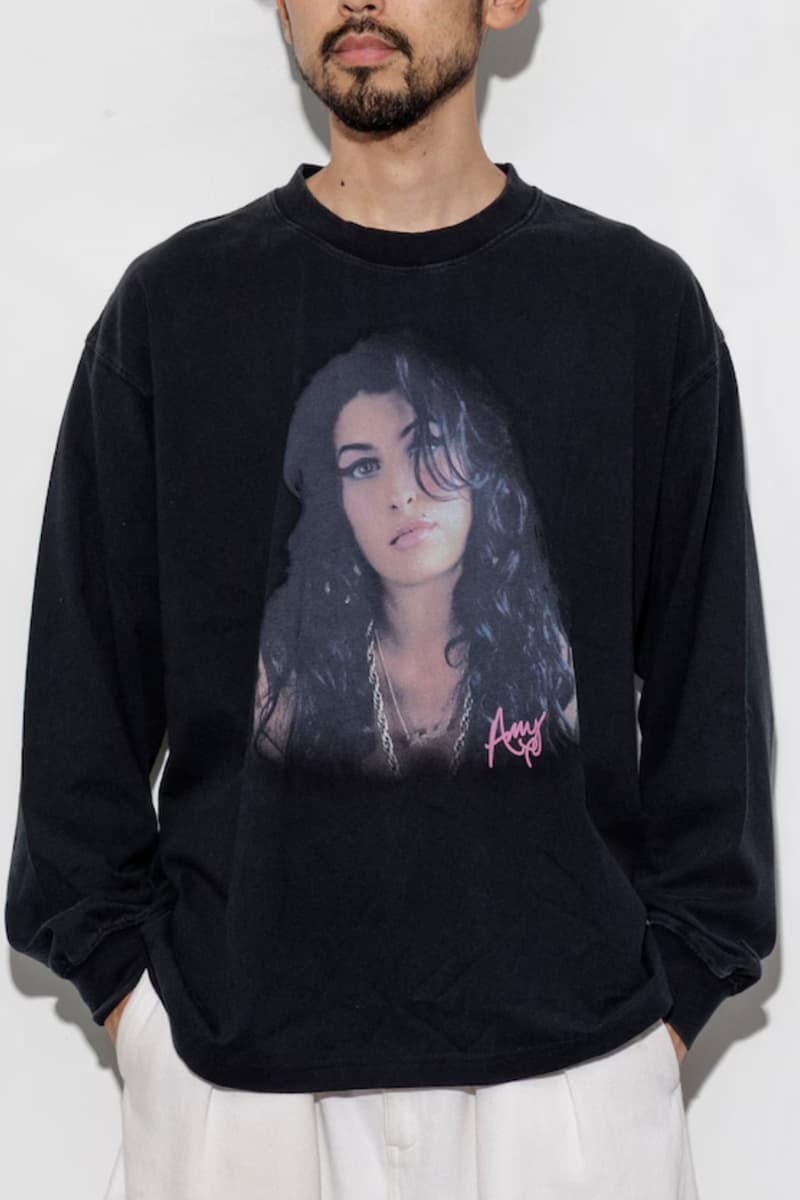 amy winehouse freaks store collaboration long sleeve t shirt release info