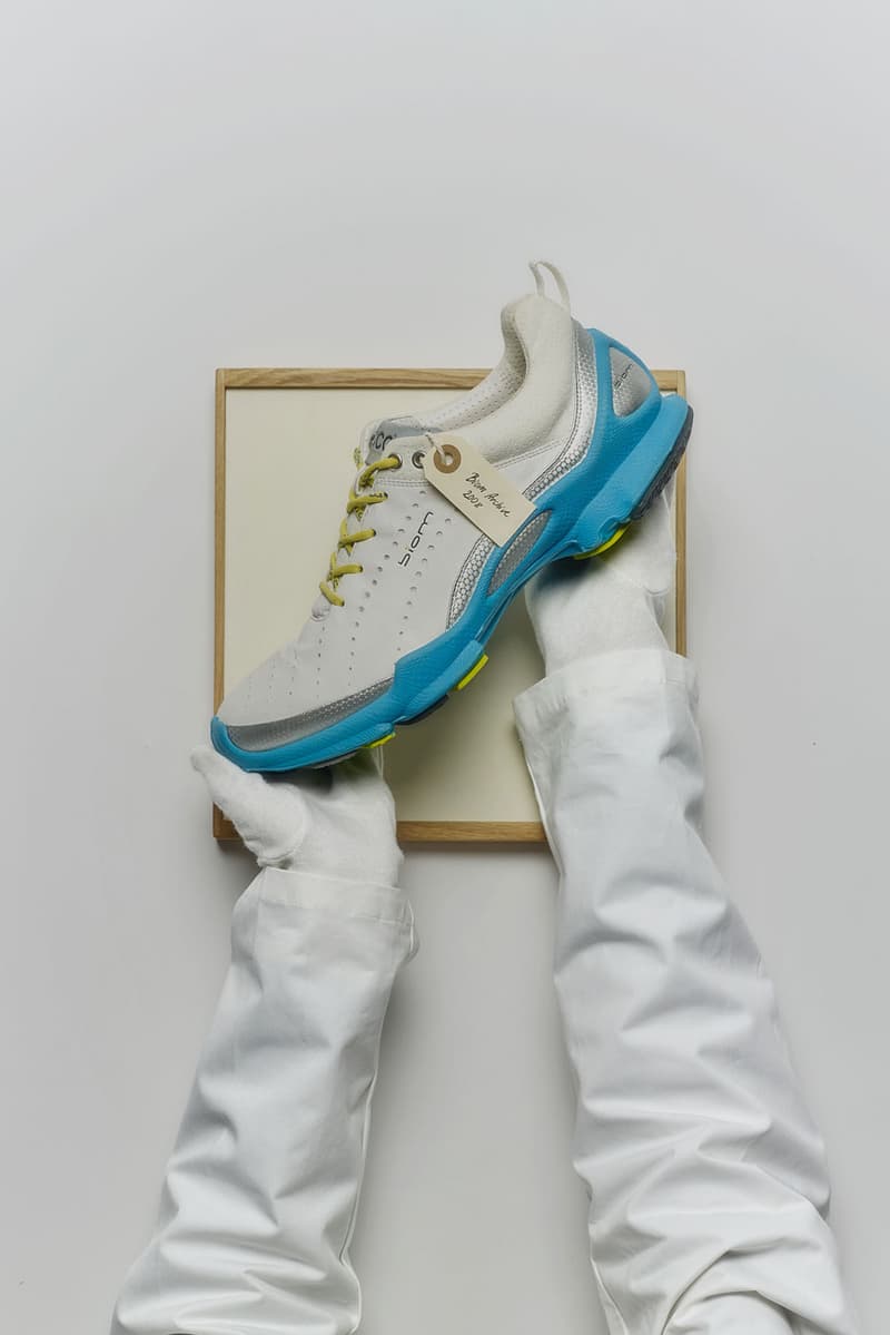 ecco chloe sevigny natacha ramsay-levi walking shoes sneakers autumn winter 2025 aw25 fall release drop biom technology performance ready tech-driven sneakerina lace up criss cross trendy viral