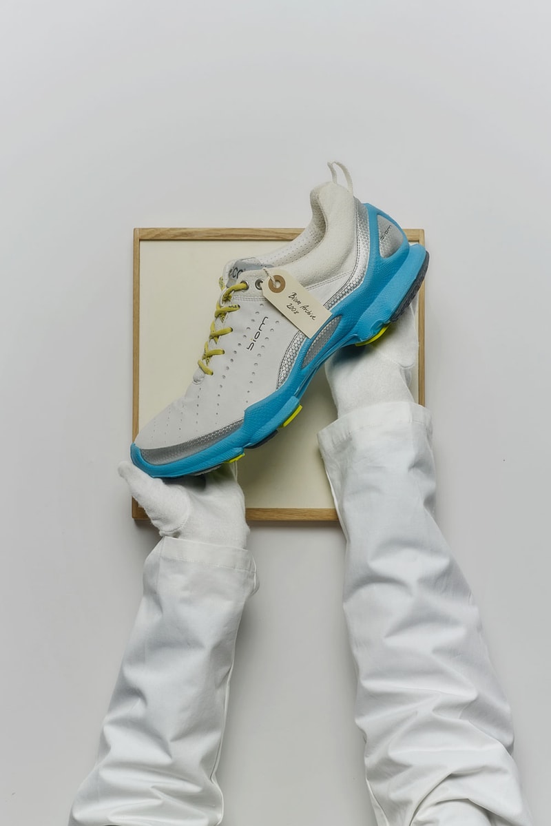ecco chloe sevigny natacha ramsay-levi walking shoes sneakers autumn winter 2025 aw25 fall release drop biom technology performance ready tech-driven sneakerina lace up criss cross trendy viral