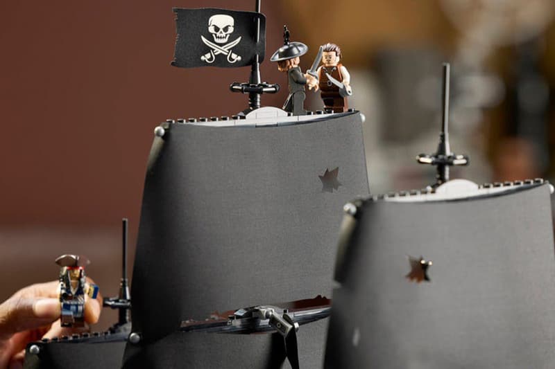 LEGO Launches New Pirates of the Caribbean Black Pearl Set wicked wench jack sparrow boat ship black lego set 10365